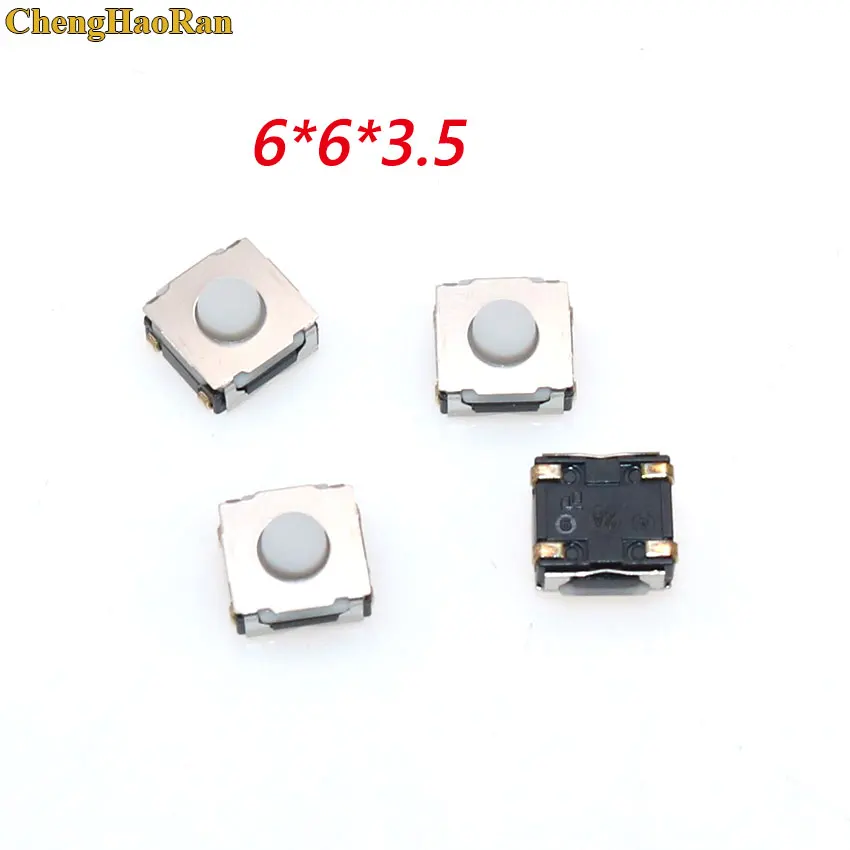 ChengHaoRan 1pcs 6*6*3.5 Micro SwitchTactile Push Button Switch Car Remote key button Micro switch