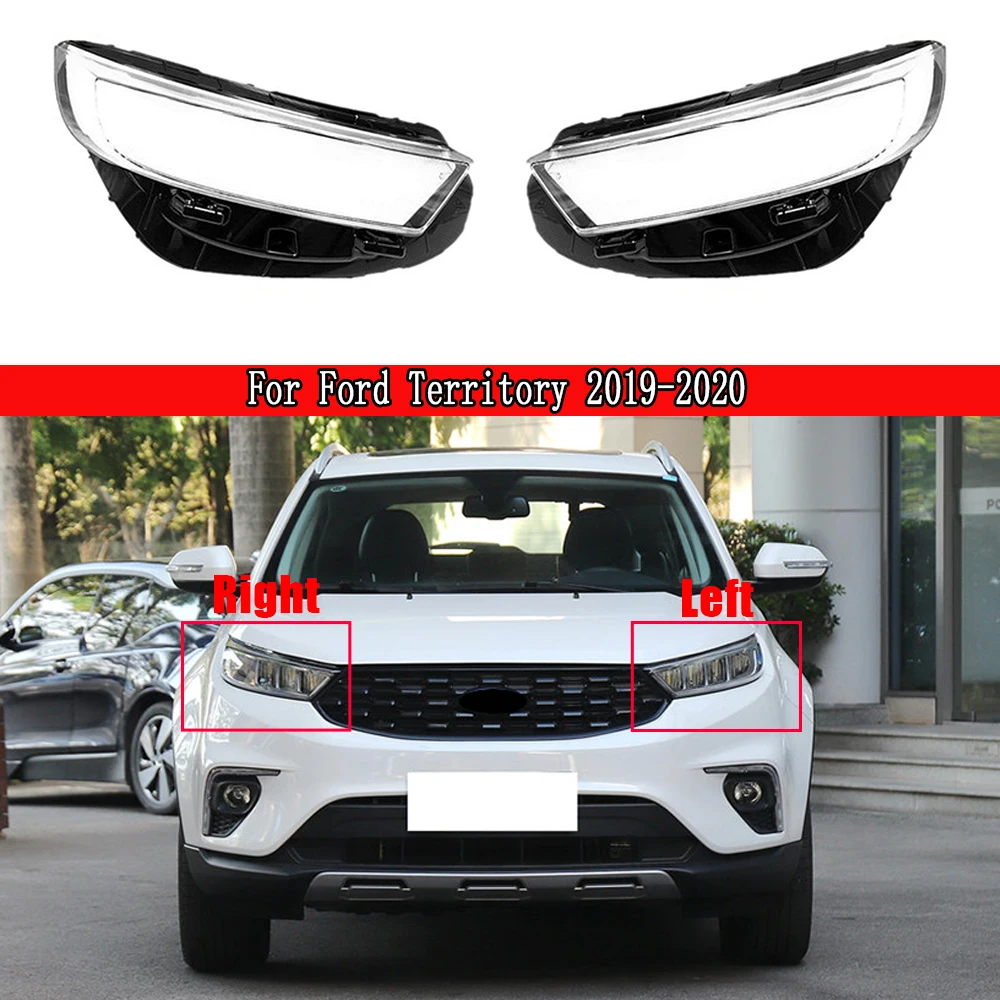 

Headlight Cover Lampcover Lampshade Case For Ford Territory 2019 2020 Car Headlamp Lens Replacement Auto Shell Headlight Cover