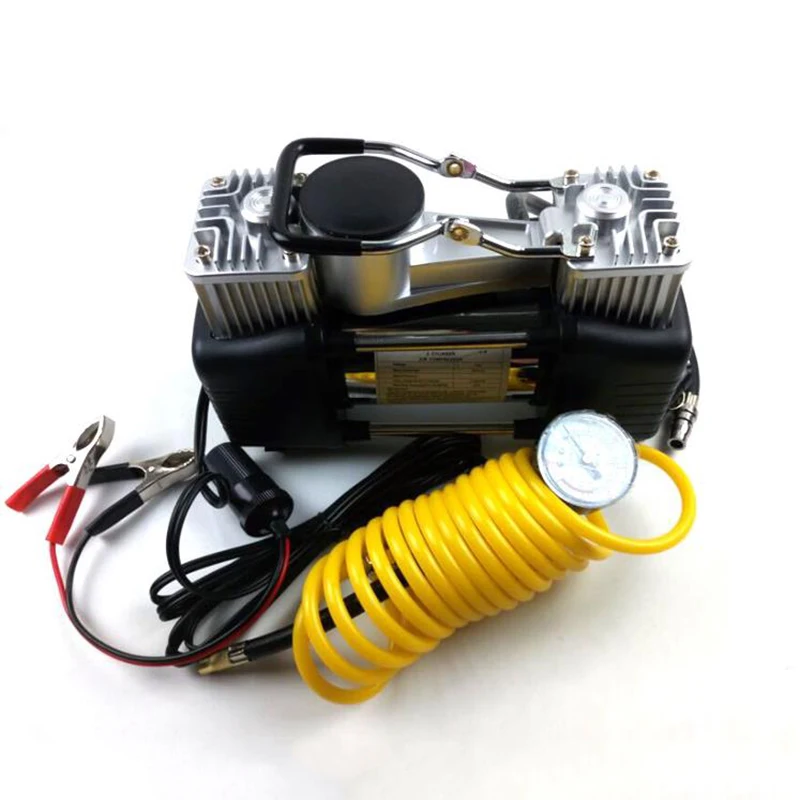 12V Automobile Cylinder Gas Pump Pump Automotive Air Pump Power Toolbox Pump Car Air Compressor Car Tire Inflator Pump