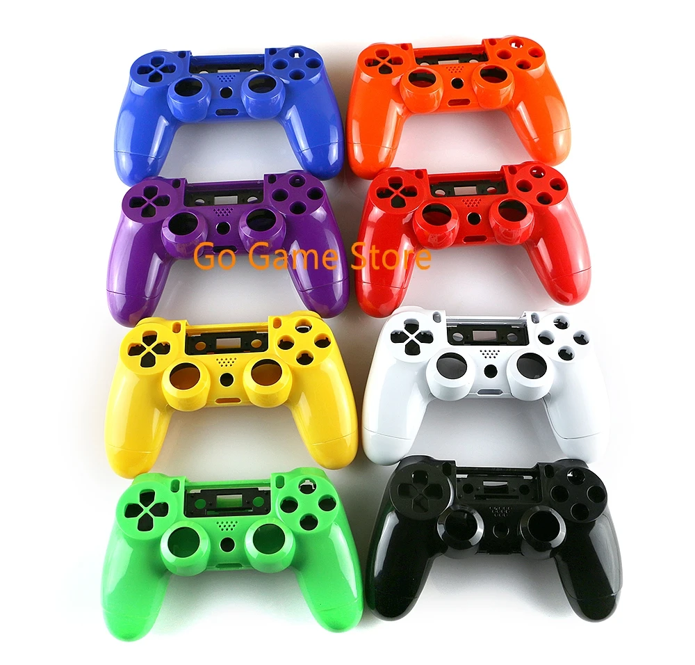 5pcs for Sony PlayStation 4 PS4  Controller colorful Handle Cover Case Plastic Housing Shell Buttons Kit