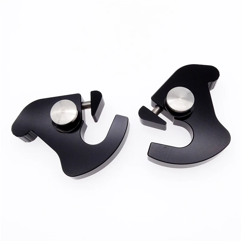 Motorcycle Detachable Rotary Sissy Bar Luggage Rack Docking Latch Clip For Harley Touring Softail Sportster 2 Pcs Left + Right