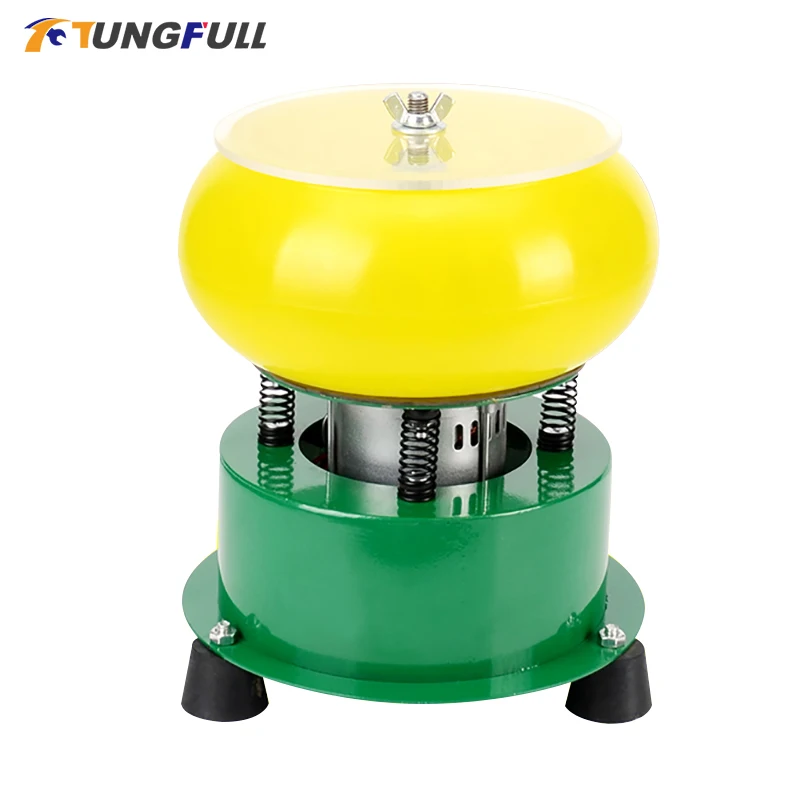 

220V 130W Jade Jewelry Vibration Polishing Machine Adjustable Buddha Beads Jade Vibration Grinding Machine Clean Surface