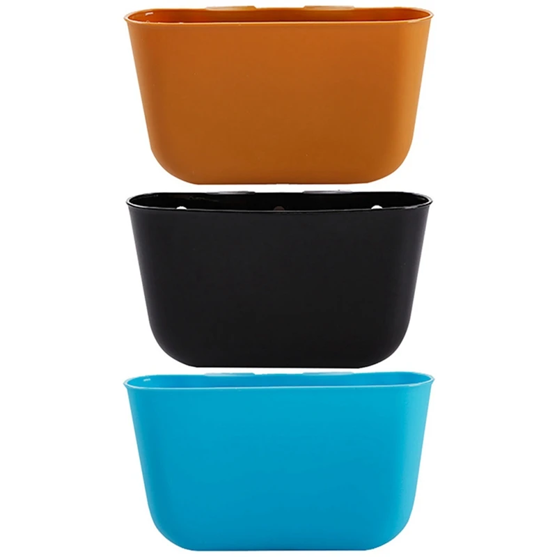Samochodowy kosz na śmieci schowek samochodowy pojazd mały kosz na śmieci wiszący typ Solid Color