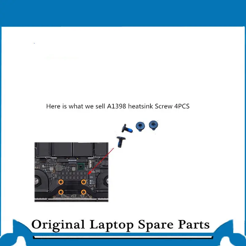 New Heatsink Screw for Macbook Pro Retina A1398  A1502 Keyboard Speaker Cooler Bottom Case Hinge Screw