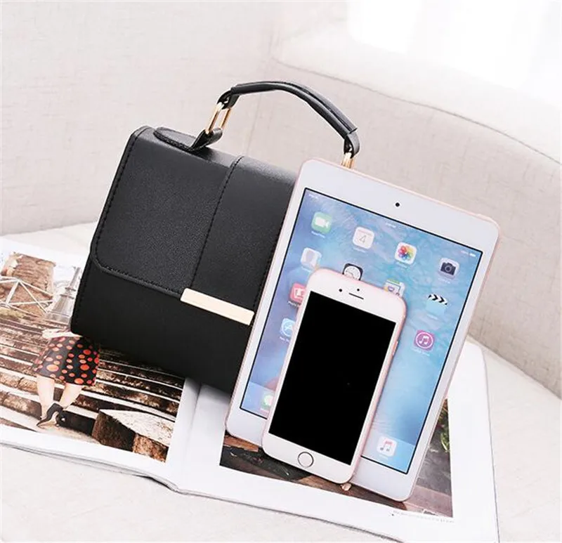 Heißer Verkauf Flap Sling Schulter Taschen für Frauen Einfarbig Umhängetasche Messenger Tasche Geldbörse Weibliche Leder Handtasche Tasche – Detail 31