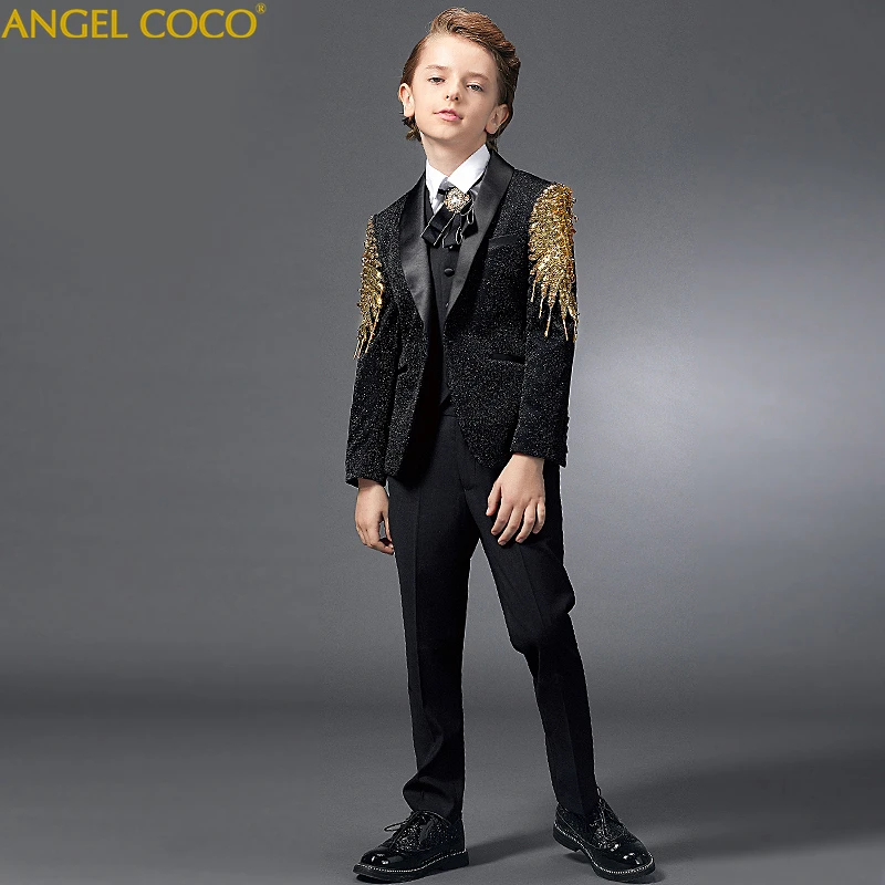 Suit for Boy Kids Dresses For Boys Costume Children Wedding Suit For Boys Evening dress Baby Boy Suit Teen clothing Boys Blazer