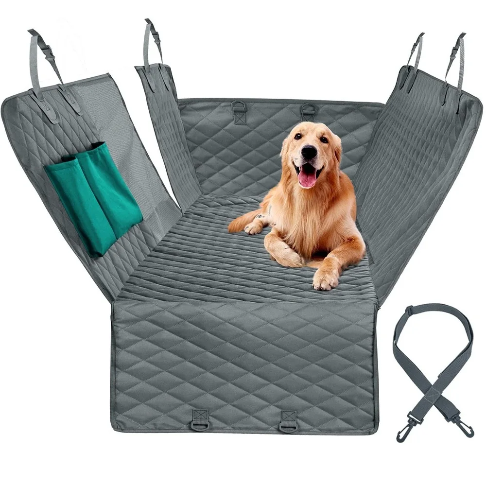 Car Seat Cover Waterproof Trunk Protector Mattress For Dogs Cat Dog Cushion Car Rear Back Mat Pet Travel Carrier