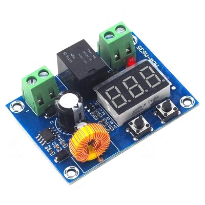 XH-M609 Low Voltage Disconnect Switch Cut Off 12V 24V 36V Digital LED Display Over-Discharge Protect for 12-36V Lithium Battery