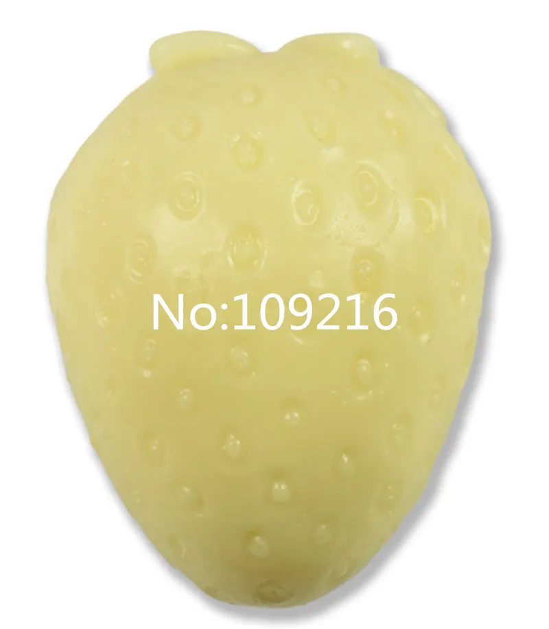 1pcs Fruits Strawberry （S577）Silicone Handmade Soap Mold Crafts DIY Mould