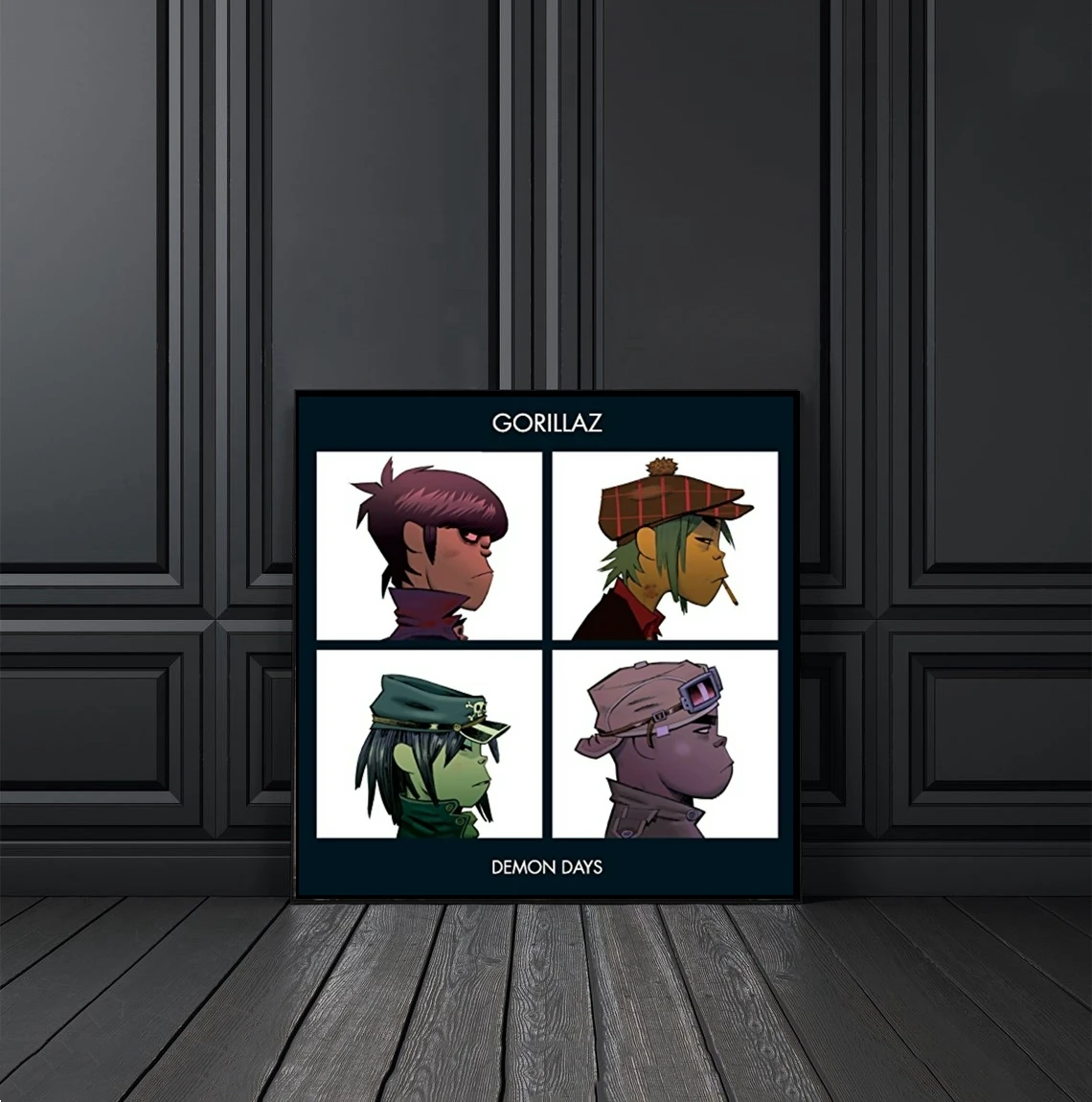 Gorillaz -  Demon Days Music Album Cover Canvas Poster Home Wall Painting Decoration (No Frame)