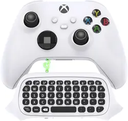 Controller Keyboard Keypad With Audio for Xbox Series X/S Xbox One S Wireless 2.4G USB Gamepad Chatpad with Audio & Headset Jack