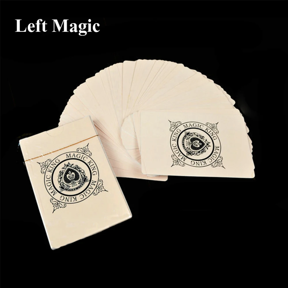 Manipulation Cards Thin Poker Magic Tricks Thin Standard Size Playing Cards Magic Joke Toy Easy To Play For Kids Party Show