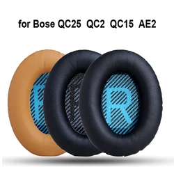 Genuine Leather Sheepskin Headset Foam Cusion Replacement for BOSE QC35 QC25 QC2 Headphone Earpads Lambskin Sponge Cover
