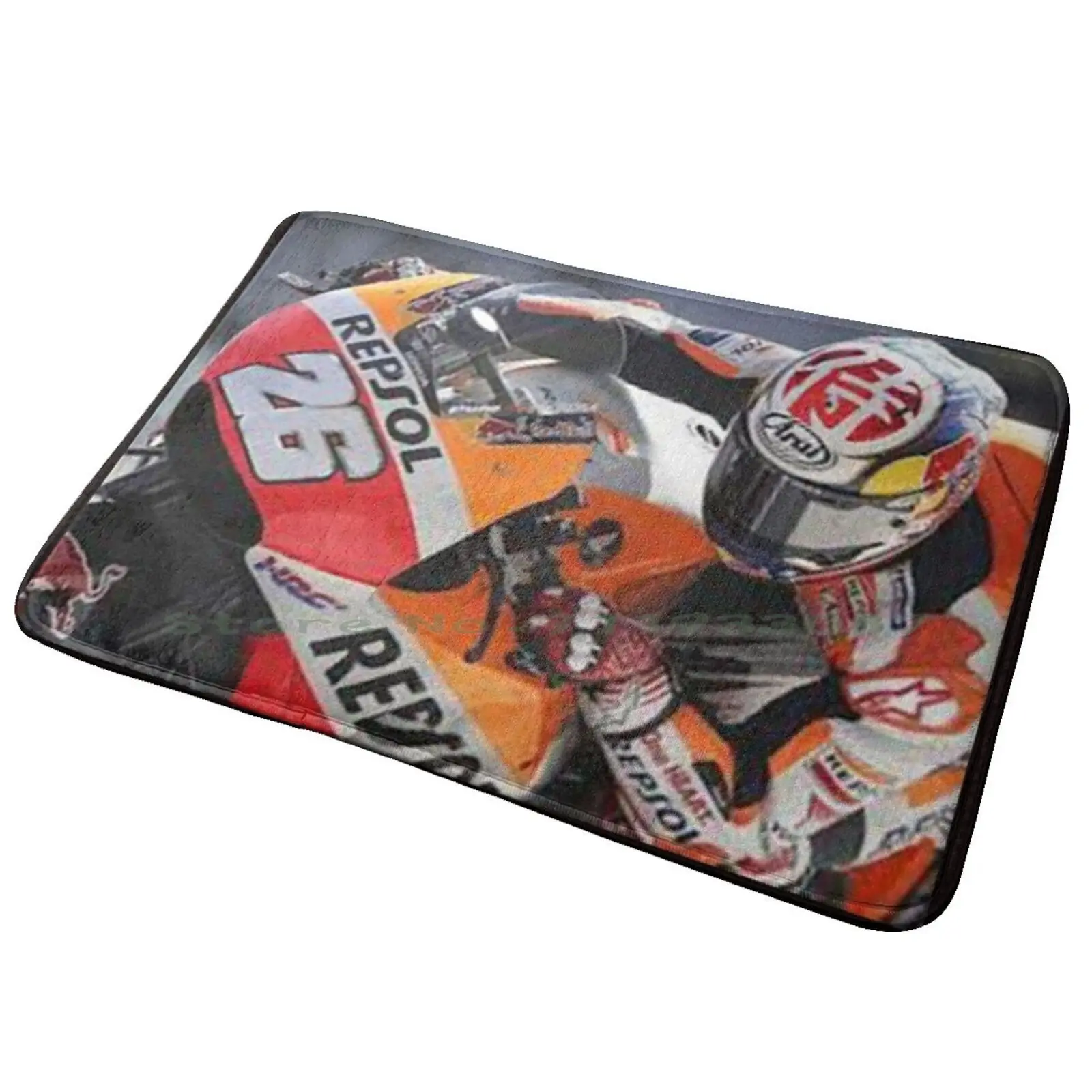 Dani Pedrosa Entrance Door Mat Bath Mat Rug Jdm Rim Bbs Work Meister Work Wheels Advan Enkei Jdm Auto Jdm Enthusiast Jdm Car