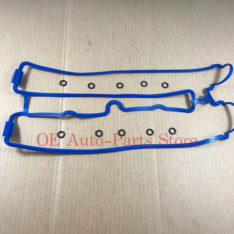 5PCS Aluminum Valve Cover Gasket Blue For Excelle1.8 Captiva 2.4 Optra Nubira Opel Astra 90501944 5488936