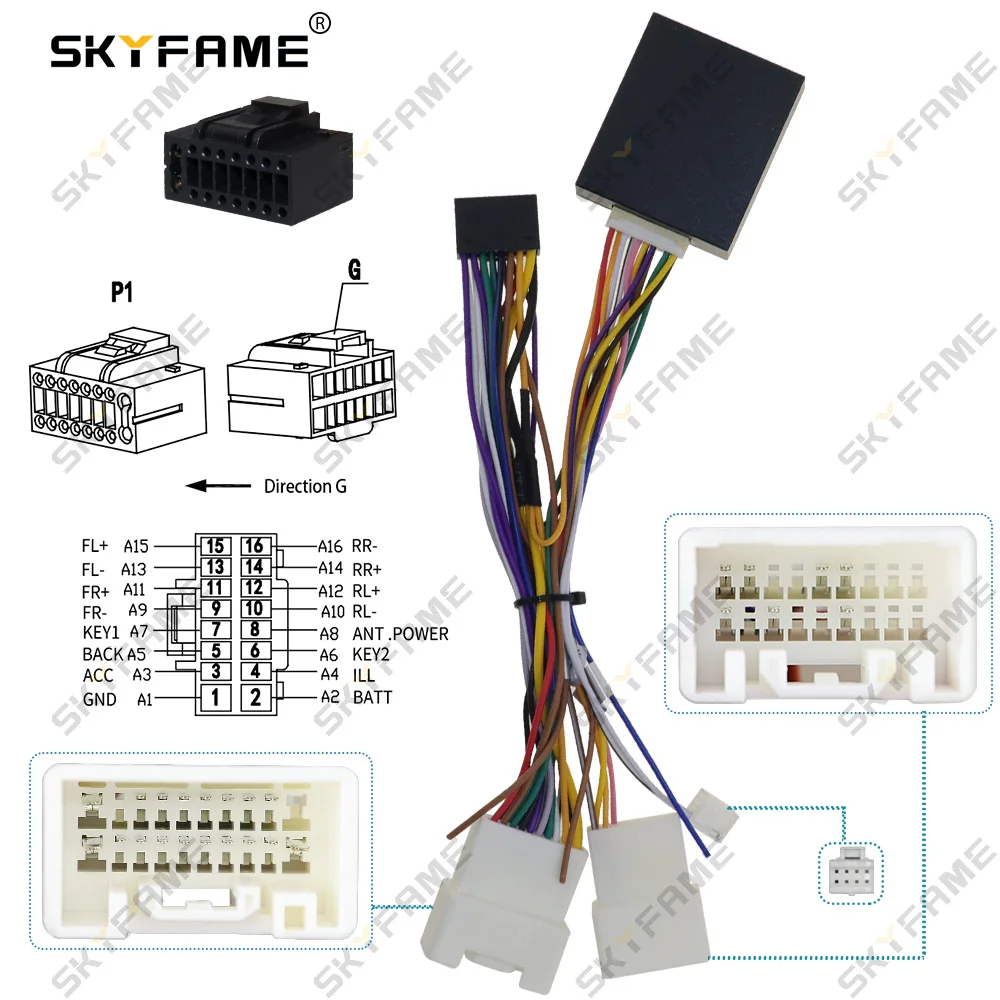 Oudi-carro fiação adaptador, canbus box decodificador, cabo de alimentação android, para Mitsubishi pajero v97 v73 v60 outlander od-sl-01