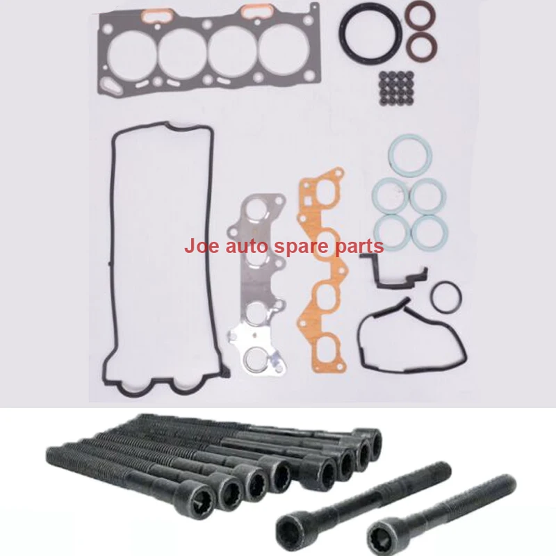 

5E 5EFE Engine overhaul Full gasket set kit cylinder head bolt nuts screw for Toyota Corolla Tercel Paseo 1497cc 1.5L 88-99