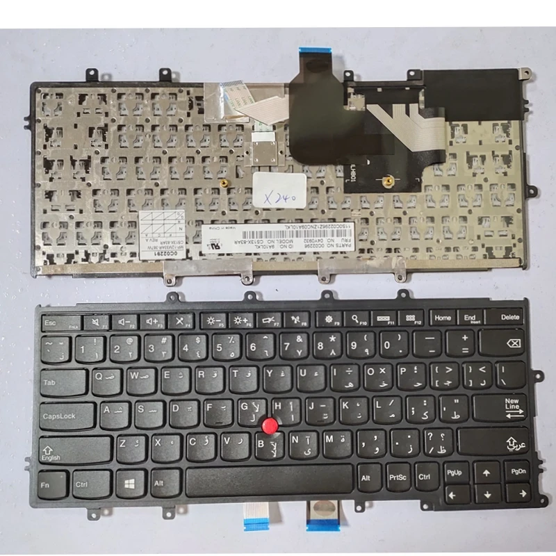 RU/SP/LA/JP/AR/UK/PO keyboard for LENOVO FOR Thinkpad X230S X240 X240S X250 X250S x240i X270 X260S X270 without backlight