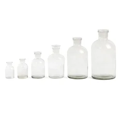 Laboratory Supplies Transparency Chemical Glass Reagent Bottle 60ml-1000ml