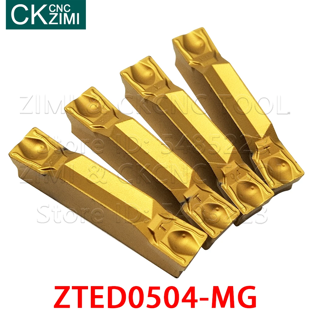 

ZTED0504-MG ZTED 0504 MG твердосплавные вставки канавочные инструменты CNC высокое качество CNC режущий токарный инструмент для стали и нержавеющей стали