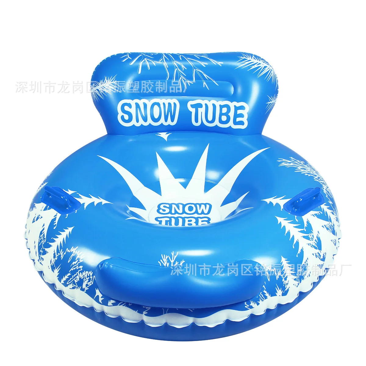 

New Single Inflatable Recliner Skiing Ring Wear-Resistant PVC Snowboard, Snow Adult Inflatable Ski Pry Wholesale