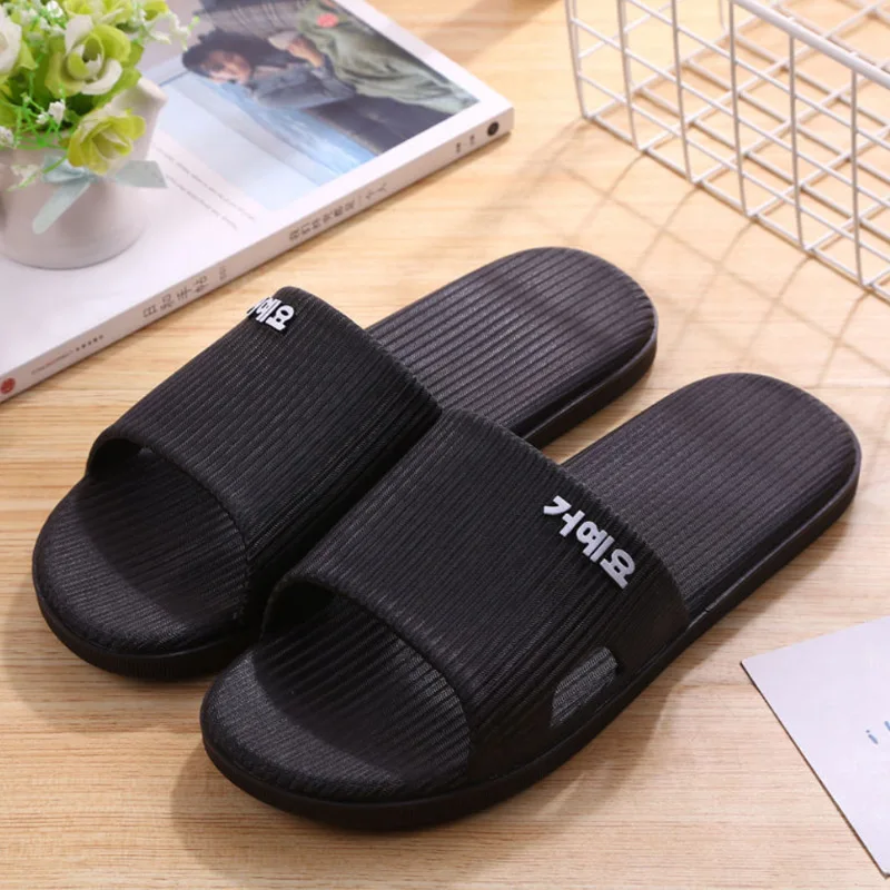 Extra Large Size 50 51 Slippers Bathroom Shoes Men's Summer Beach Slippers House Slides Men Pvc Shoes Shower Slippers Unisex