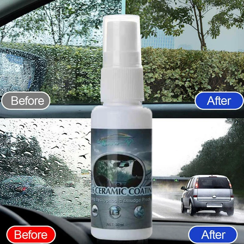 Hot Sale 30ml Auto Windshield Anti-Rain Agent Car Coating Windows Waterproof Rainproof Nano Hydrophobic Coating TSLM