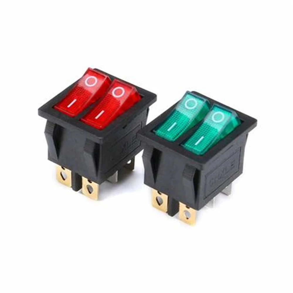 Рисунок 4 - KCD3 Кулисный переключатель ВКЛ-ВЫКЛ-ВКЛ