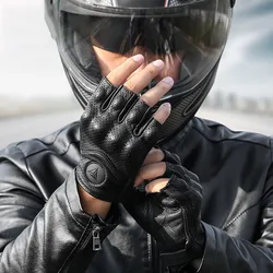 Gants de moto en cuir véritable pour BMW R1250GS LC ADV Runder GS F850GS, équipement de protection de motocross, écran tactile, hiver et été