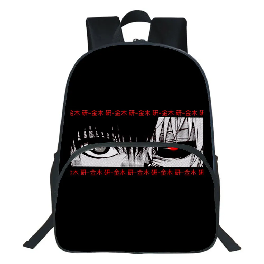 Mochila de Anime japonés Tokyo Ghoul para hombre y mujer, morral escolar de viaje para niños y adolescentes