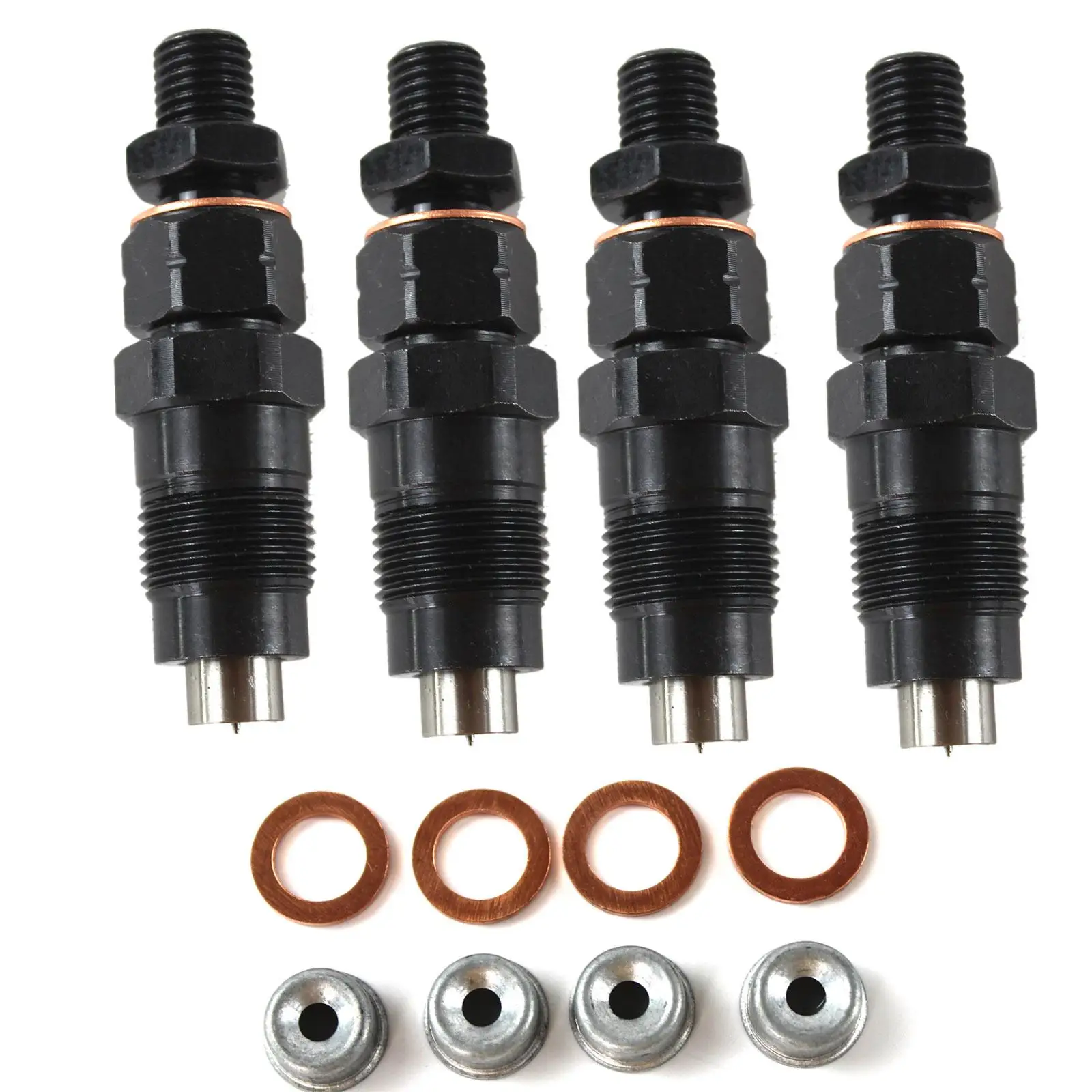 4PCS Fuel Injectors 131406490 For Perkins Engine 404-22T 104-22 403D-15 404C-22 404D-22T Case SR130 SR160 SR175 SV185 Farmall 31