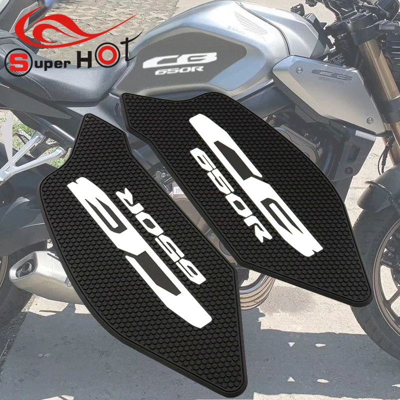 

Motorcycle Accessories Protector Sticker Tank Traction Pad Side Tank Grip Pads for Honda CB650R CB 650R CB 650 R 2019 2020 2021