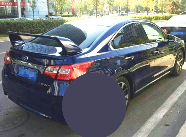 For Legacy Spoiler 2006-2013 SUBARU Legacy FD2 Spoiler 3DCK ABS plastic Material Car Rear Wing Color Rear Spoiler