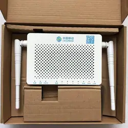 New F663NV3A GPON 1GE+ 3FE+ 1 POTS+Wifi ONU ONT  English firmware  2 antenas GPON router