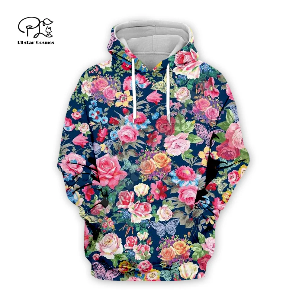 

PLstar Cosmos Blossom Flowers Rose Plant Retro Funny Tracksuit Harajuku 3DPrint Men/Women Streetwear Pullover Casual Hoodies A14