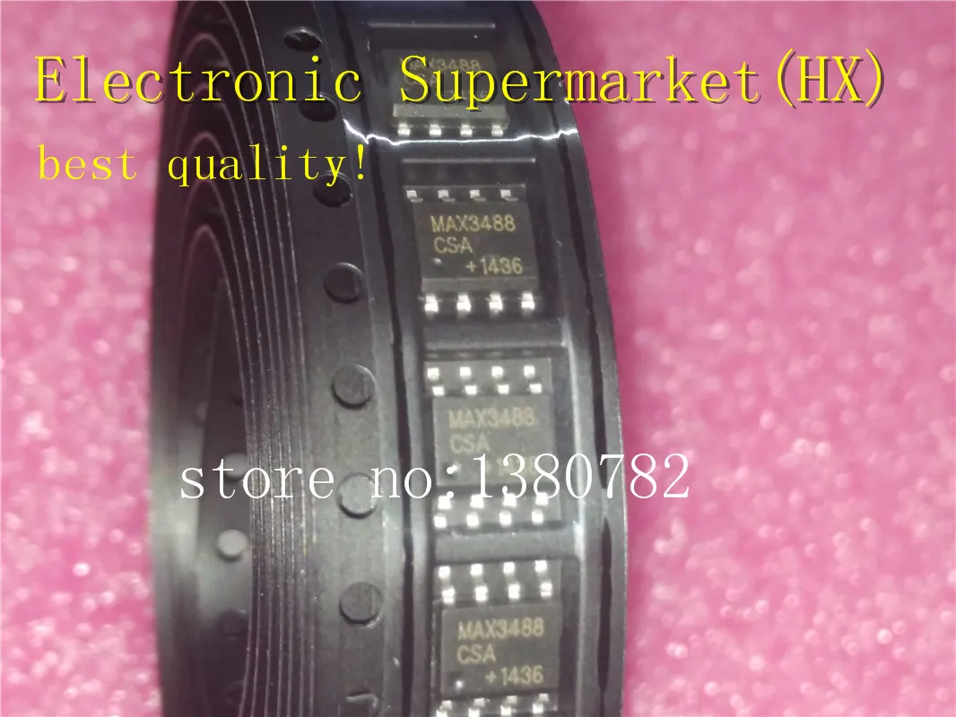 

Free Shipping 50pcs/lots MAX3488CSA MAX3488 SOP-8 New original IC In stock!