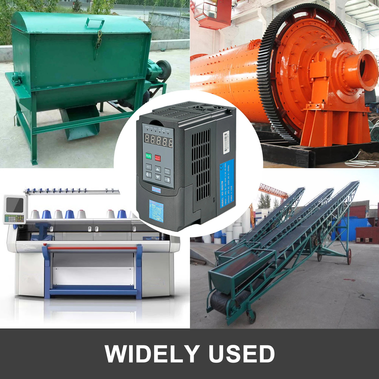 VEVOR 3HP 2.2KW محول تردد متغير VFD و 2.2KW مبرد هواء لمحرك المغزل مع ER20 كوليت تشاك لطحن جهاز التوجيه باستخدام الحاسب الآلي