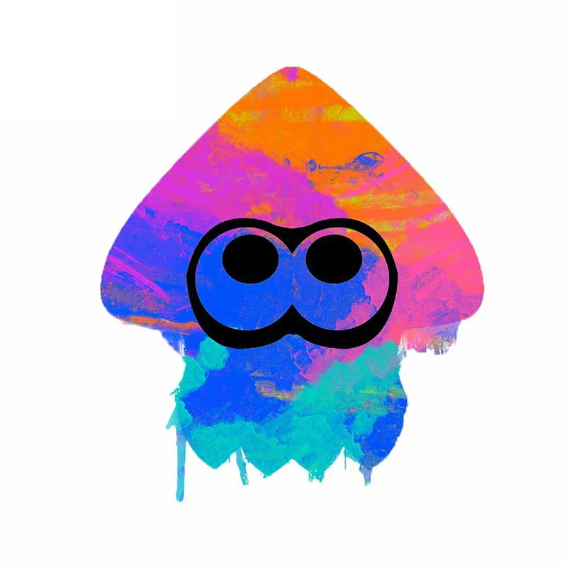 JuYouHui Exterior Accessories Decal Splatoon Funny Car Stickers Anime Decals Personality Auto Windows Surfboard Styling