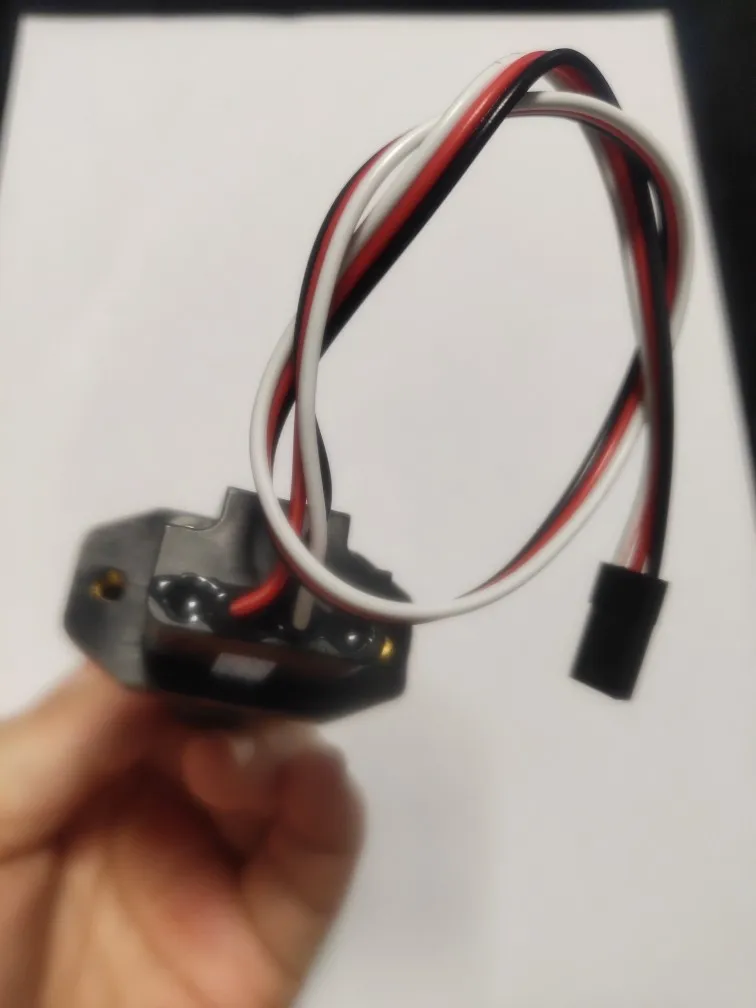 Холл электрическая ручка управления типа кончика пальца одноосный контроль толкатель для большого пальца промышленный джойстик