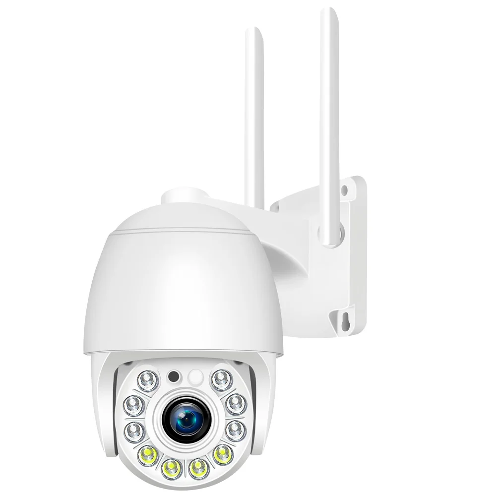 1080P PTZ Wifi IP Camera Outdoor 4X Digital Zoom AI Human Detect Wireless Camera P2P ONVIF Audio 2MP Security CCTV Camera