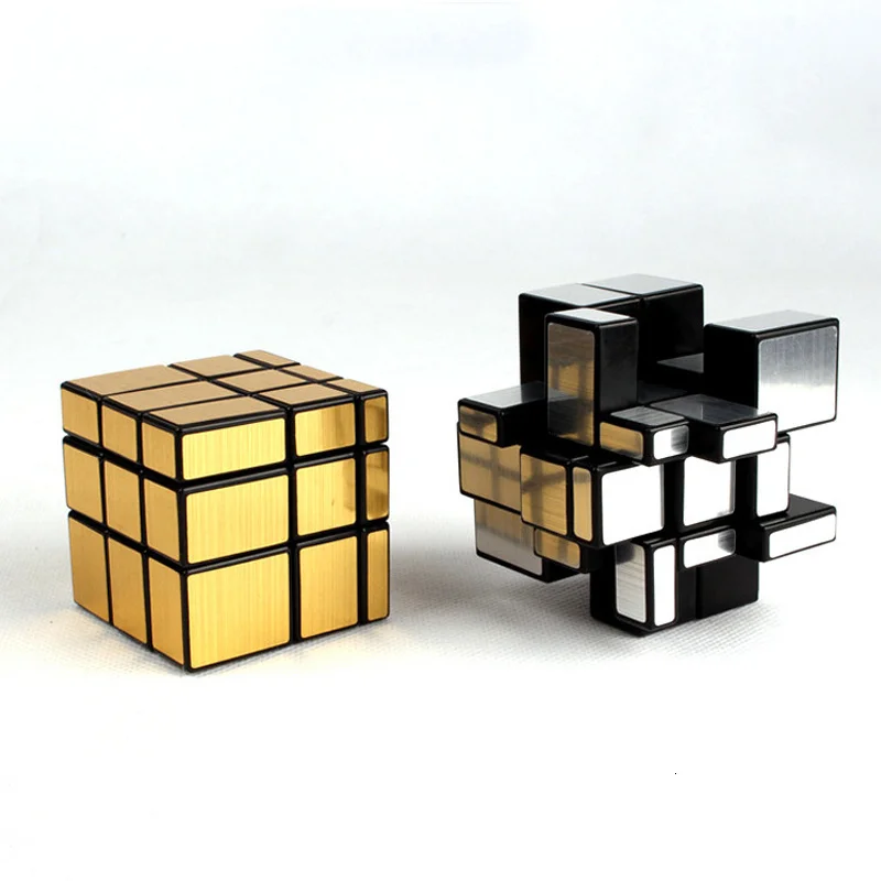 Neo Magic Mirror Cube 3x3x3 Gold Silver Professional Speed Cubes Puzzles Speedcube Educational Toys For Children Adults Gifts