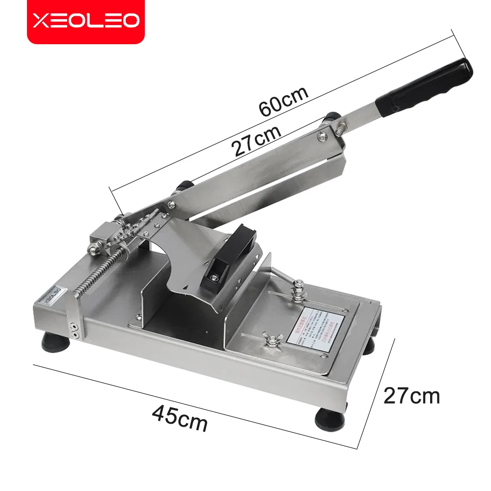 XEOLEO دليل آلة تقطيع اللحوم ماكينة تقطيع لحوم دليل قطع الصلب آلة الطب التجاري الفولاذ المقاوم للصدأ شريحة الطب