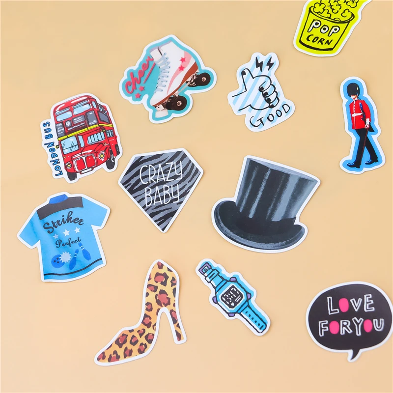 36 шт., наклейки для девочек