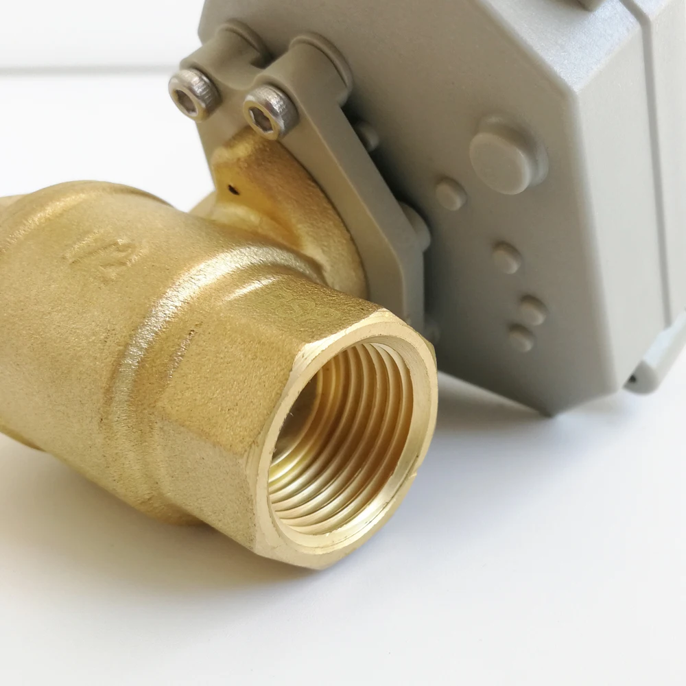 Metal Gear High Quality Motorized Valves TF15-B2 Series Brass DN15 1/2\