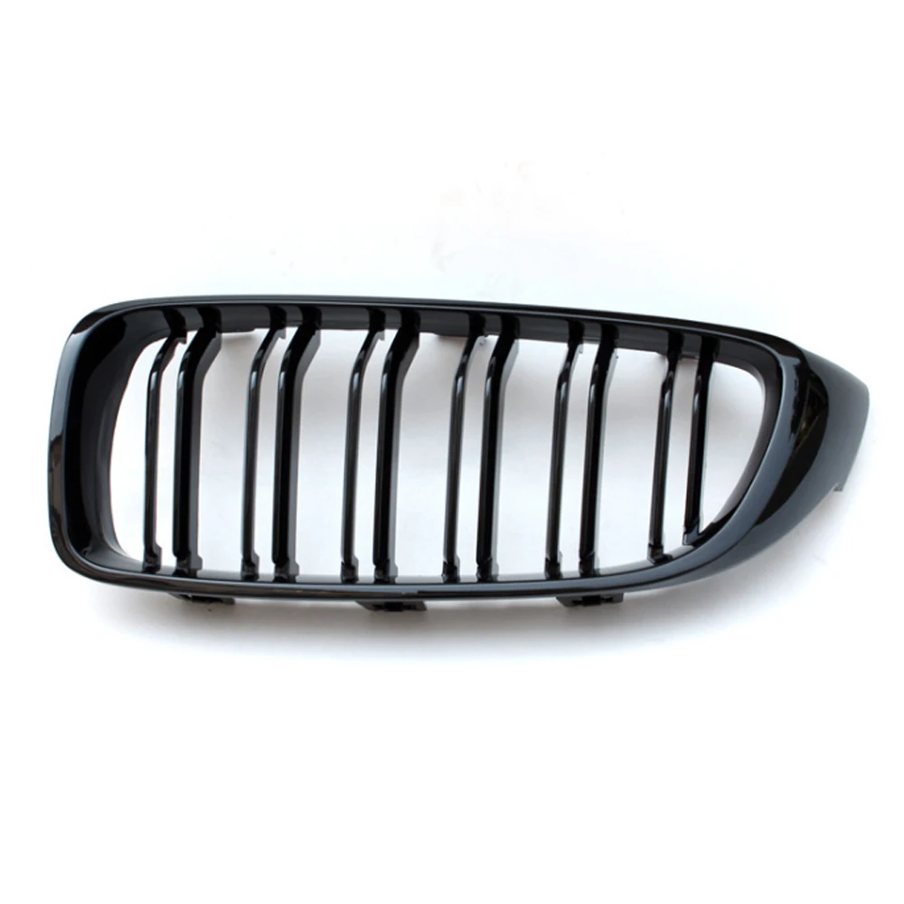 Carbon Fiber Color Front Grill Grilles Kidney Grill Replacement For BMW 4 Series F32 F33 F36 F80 F82 Double Slat M4 Sport Style