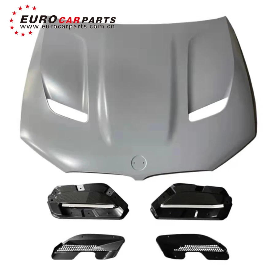 

High Quality 1:1 Exterior Body Parts For 5 Series G30 G38 F90 M5 CS Style Hood Engine Bonnet Cover Scoop