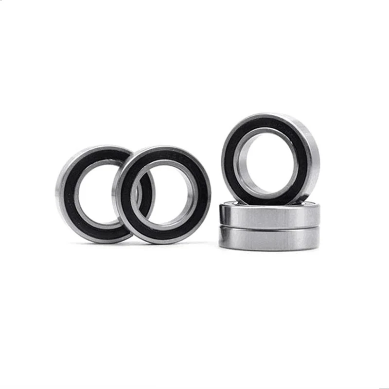 50pcs/lot ABEC-5 S6008RS S6008-2RS S6008 2RS RS 40x68x15mm Double Rubber cover Stainless steel Deep Groove Ball bearing