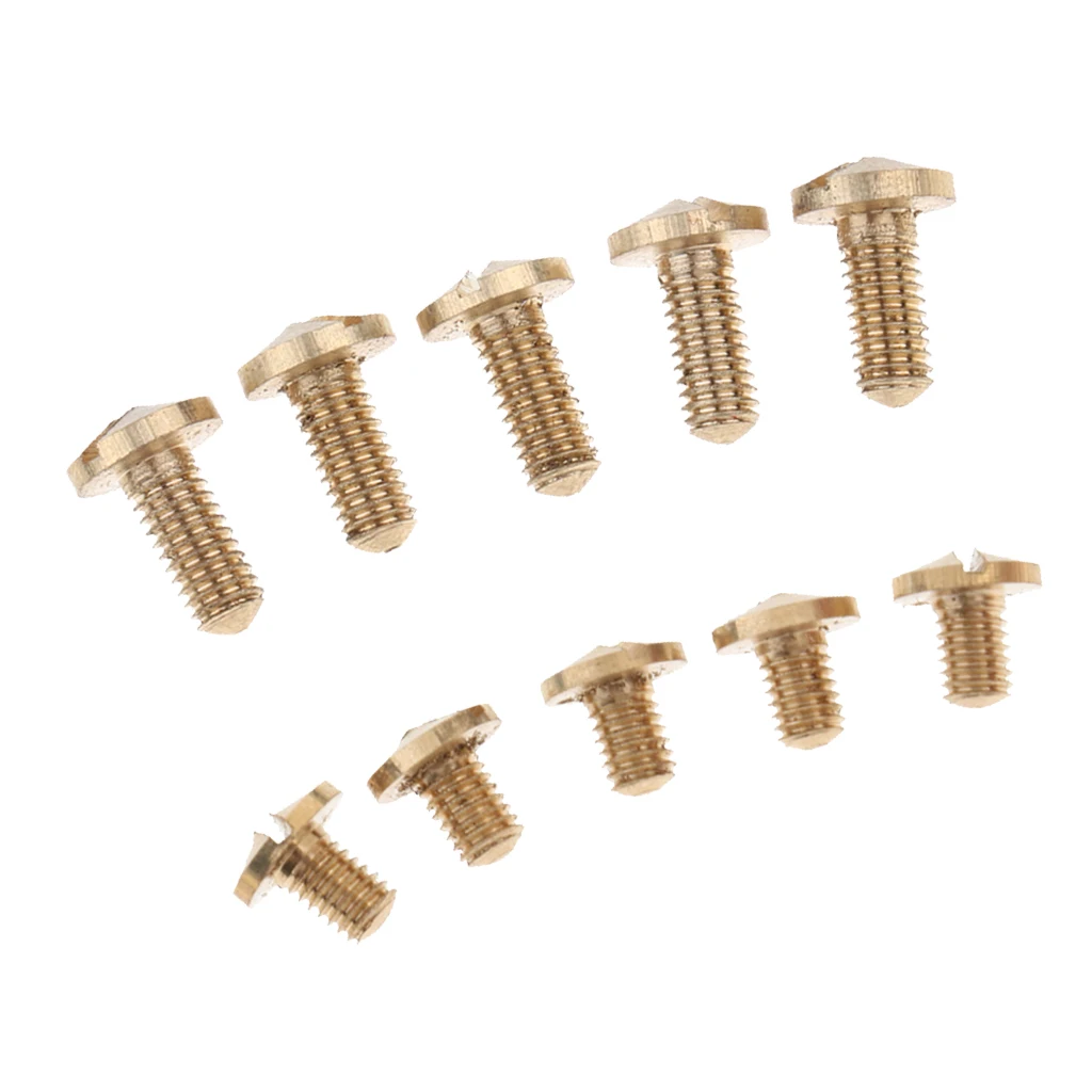 Alto Saxophone Replacement Parts 10pcs Sax Screws for Wind Woodwind Instrument