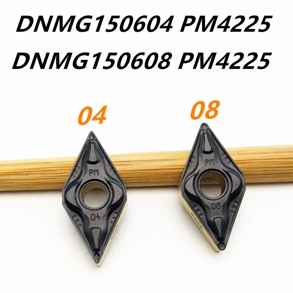 DNMG150608 DNMG150604 PM4225 cemented carbide end mills DNMG 150604 150608 insert type end milling cutter CNC tool inner alloy