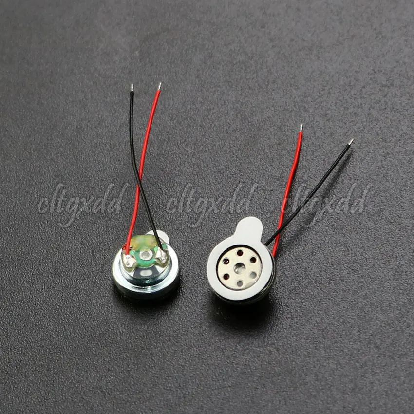 2pcs PCS In-Ear TWS 8mm Headphone Receiver Speaker 3rd Generation Unit Full Range Headphone Driver Repair Headphones DIY 16 Ohm